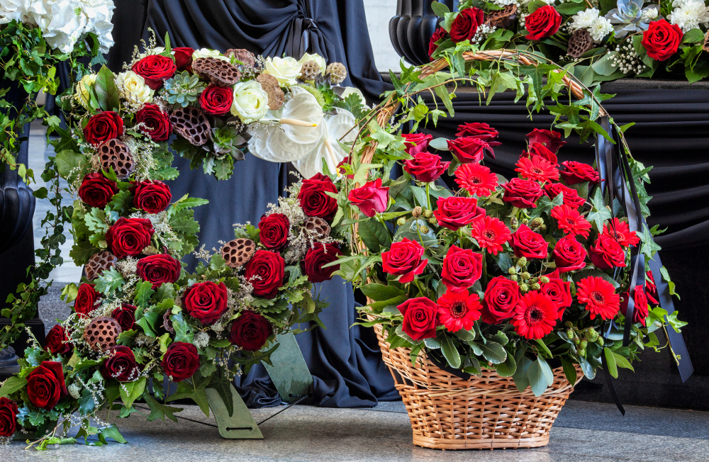 Tipi di fiori per funerali